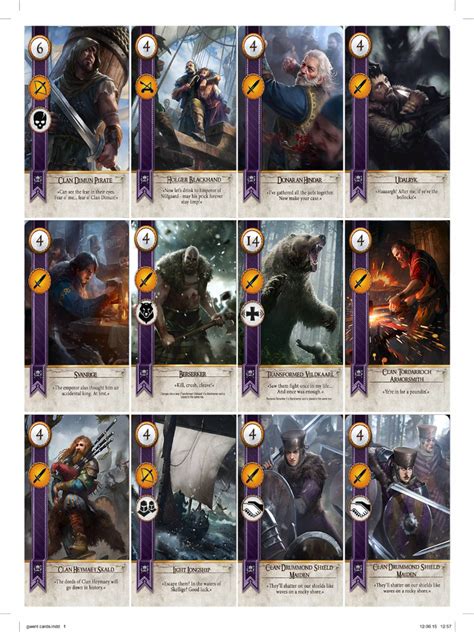 play gwent online|gwent cards in skellige.